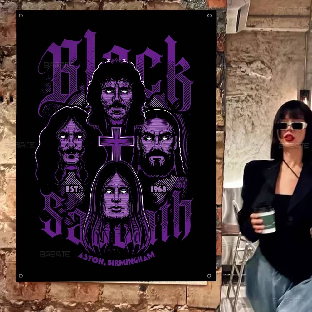 Commercial Printing Company - Black Sabbath Heavy Metal geavanceerde afdrukken