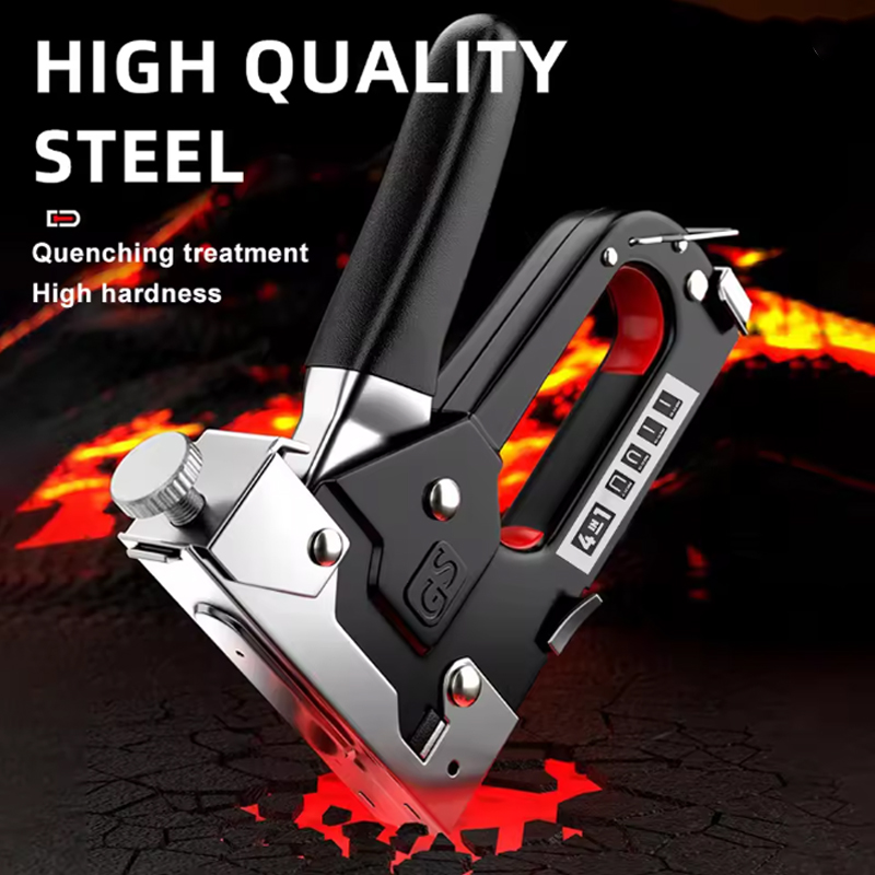 Stapler Heavy Duty - DIY-meubelhandgestikt pistool, vier-in-één gestikt pistool met