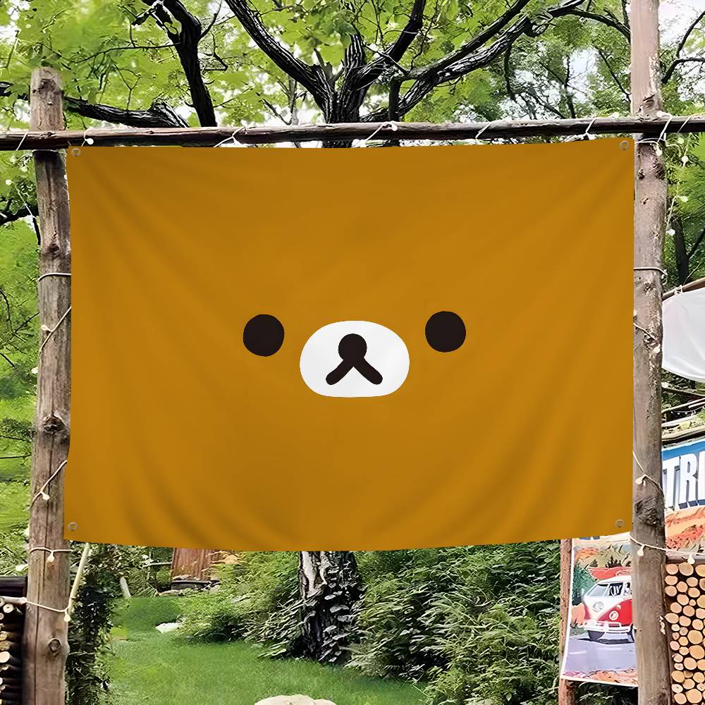 Commercial Printing Company - R-Rilakkuma Mellow-Comfy Geavanceerde Drukwerk Commerciële Reclamevlag
