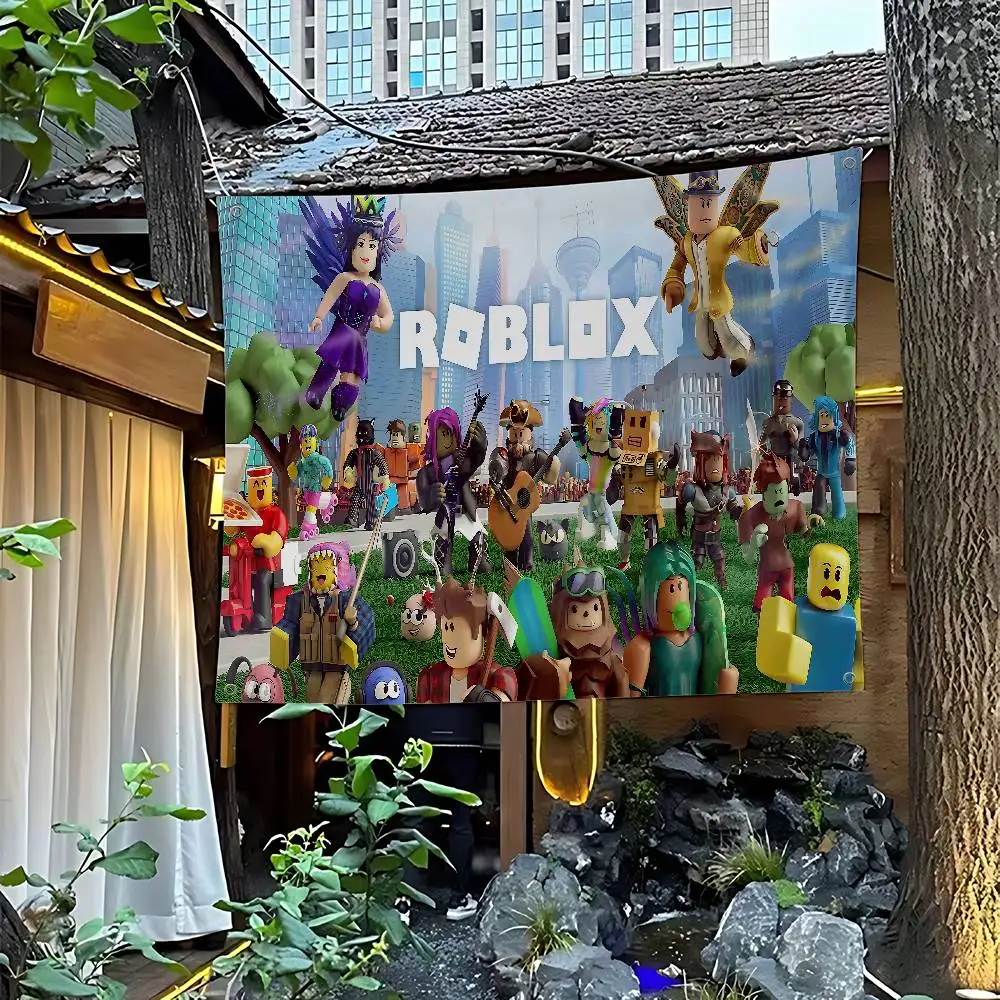 Commercial Printing Company - R-Roblox Game Advanced Printing Commerciële reclamevlag