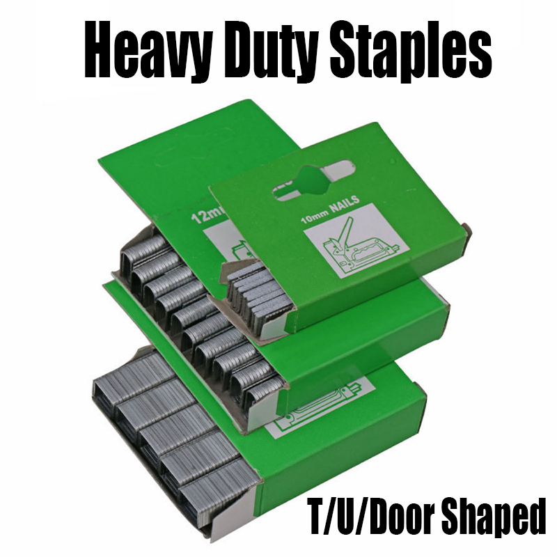 Stapler Heavy Duty - T/U/Deurvormige, zware nietjes, houtbewerkingsnagels voor binnendecoratie/houtbewerking/vaste