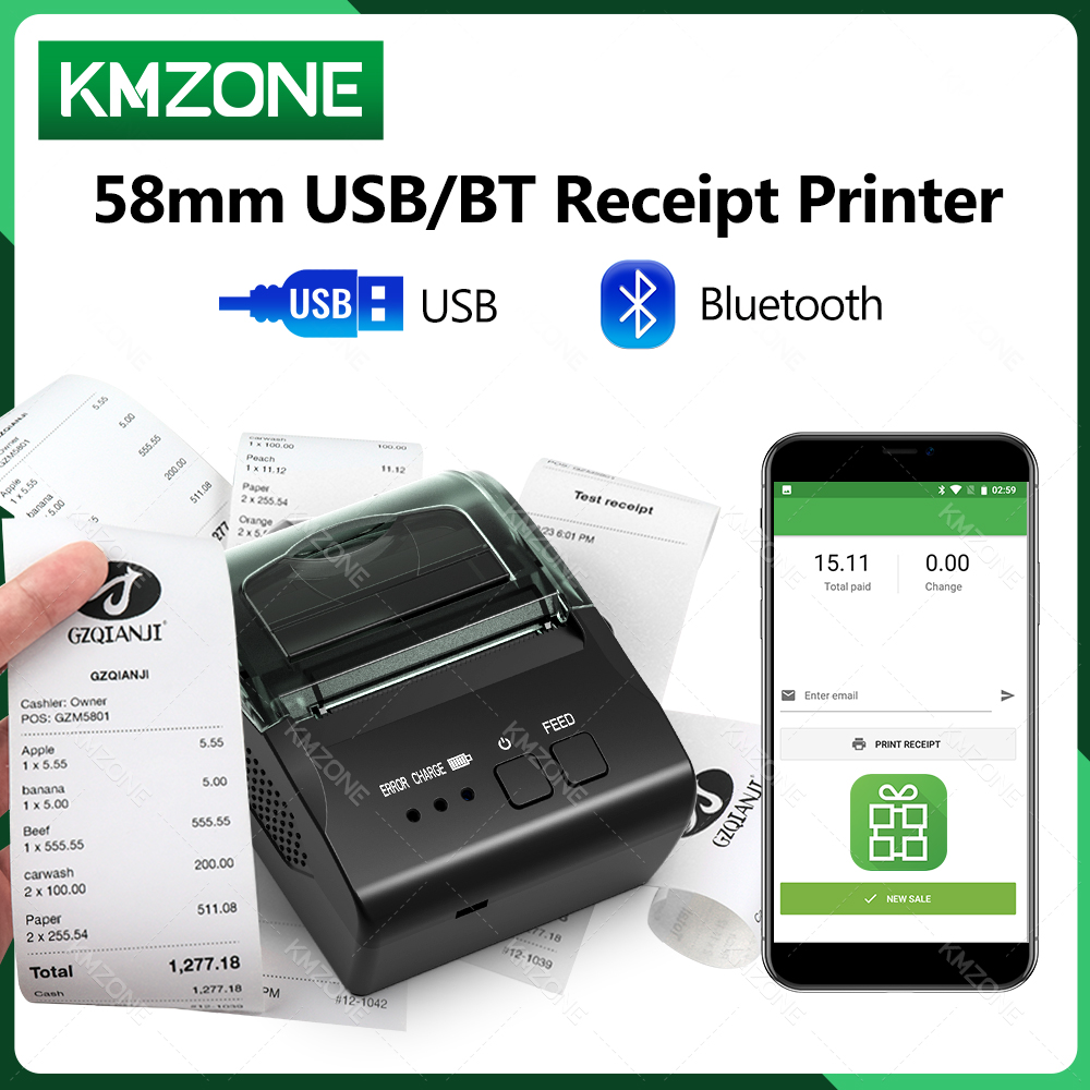 Commercial Book Printing Machines - Pos Bon Mobiele Mini Printer Draadloze