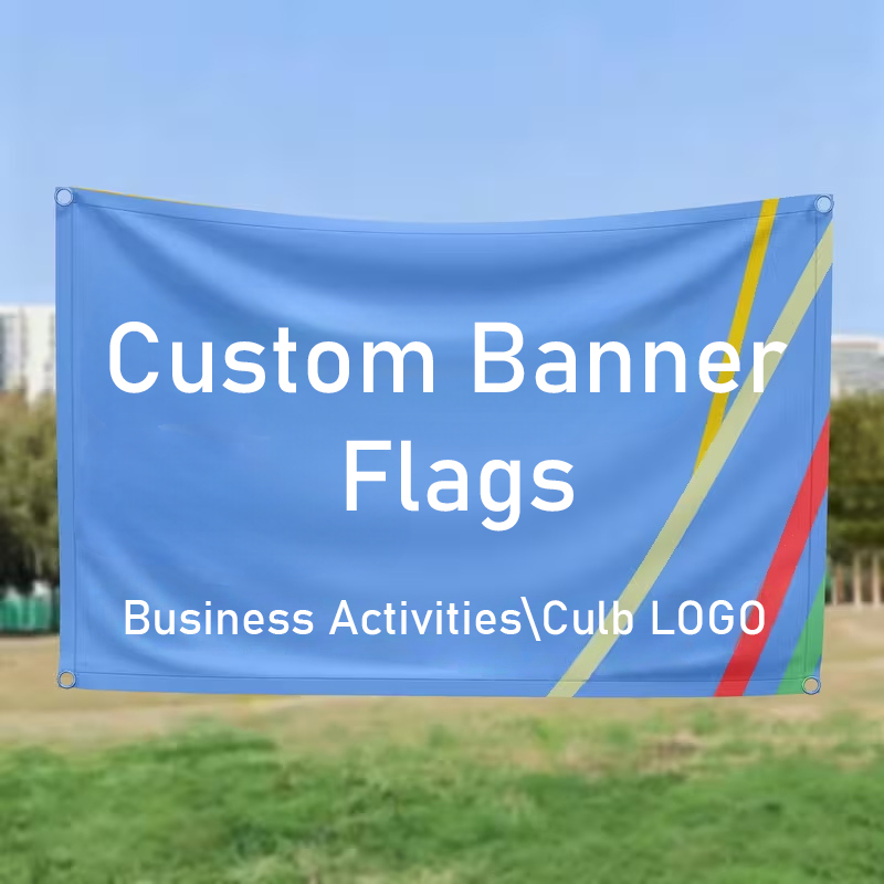 Commercial Printing Company - Aangepaste vlaggenbanner voor gepersonaliseerde logovlag voor