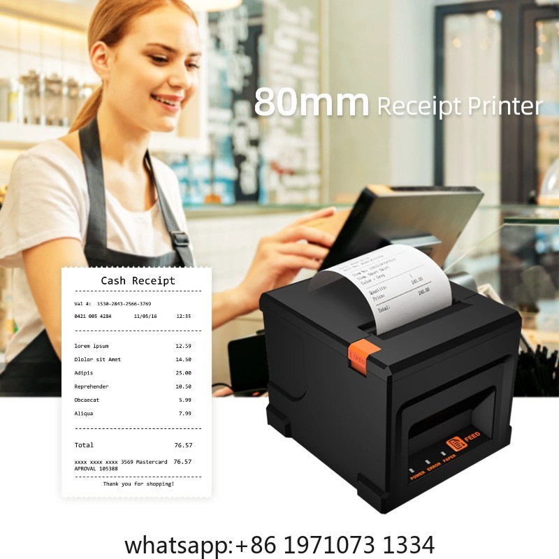 Receipt Printer - 【POS-8360】80mm USB+LAN-bonprinter POS-printer met automatische snijder