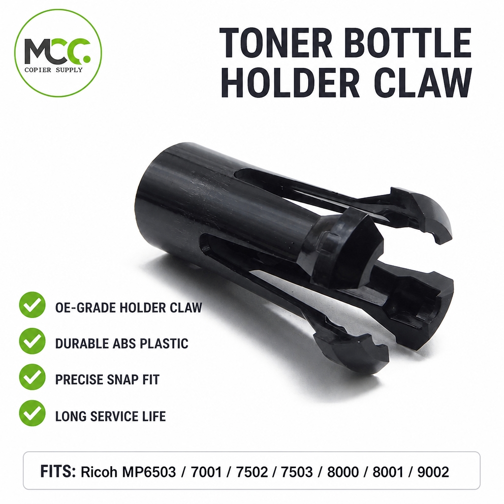 Toner Cartridge - Tonerfleshouder, tonercartridgehouder, sluiting voor Ricoh MP6503