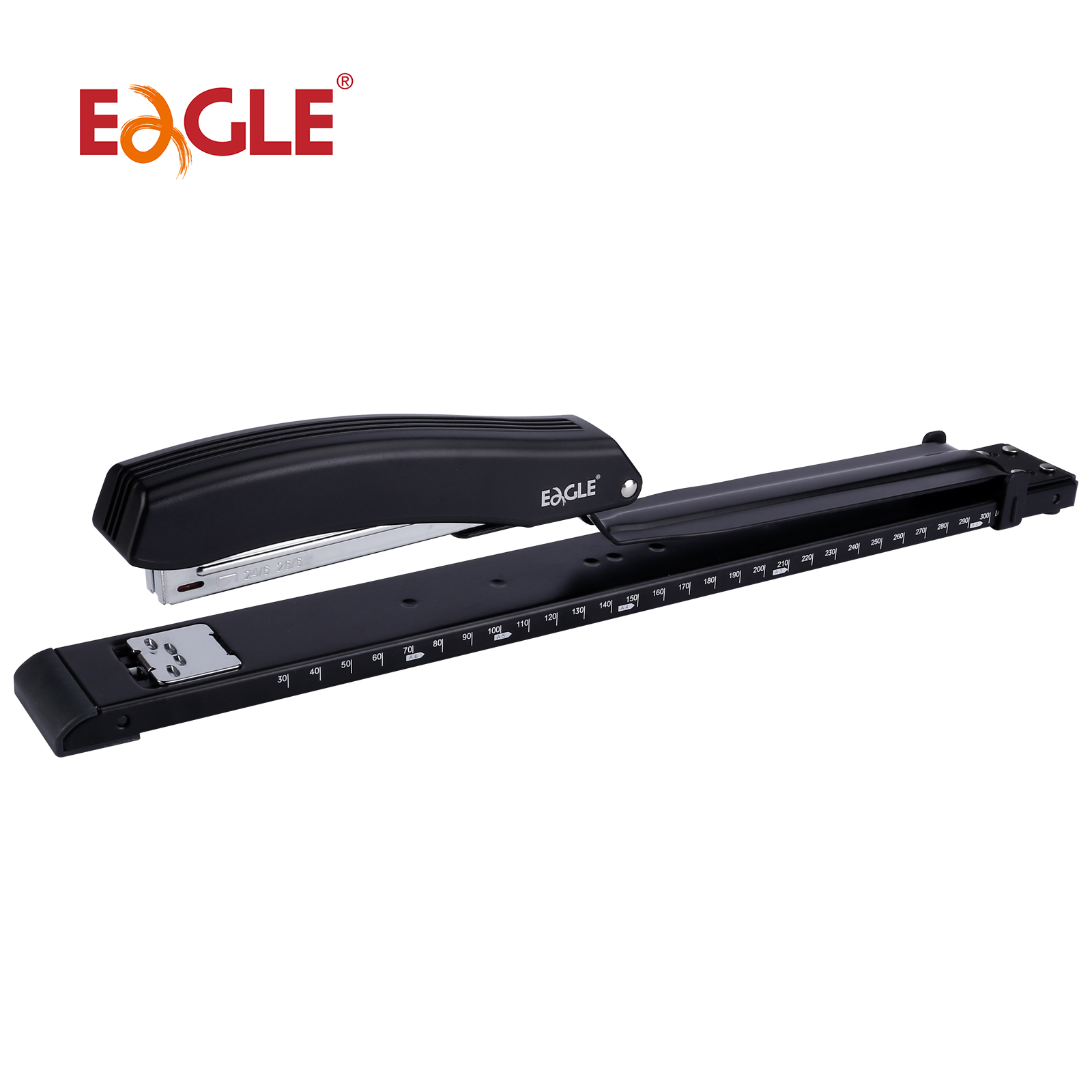 Stapler Heavy Duty - Eagle LONG-ARM nietmachine met ingebouwde liniaal