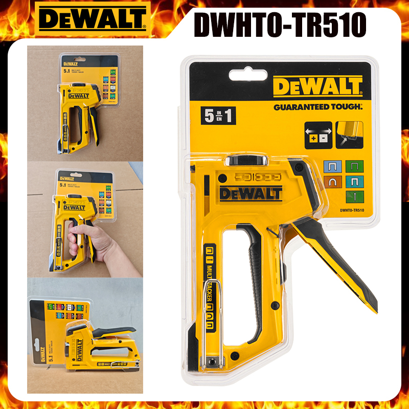 Stapler Heavy Duty - DeWALT DWHT0-TR510 5-in-1 Multi-Tacker Nietmachine &