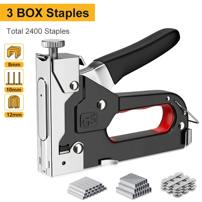 DIY-meubelhandgestikt pistool, - Stapler Heavy Duty recensie en prijs