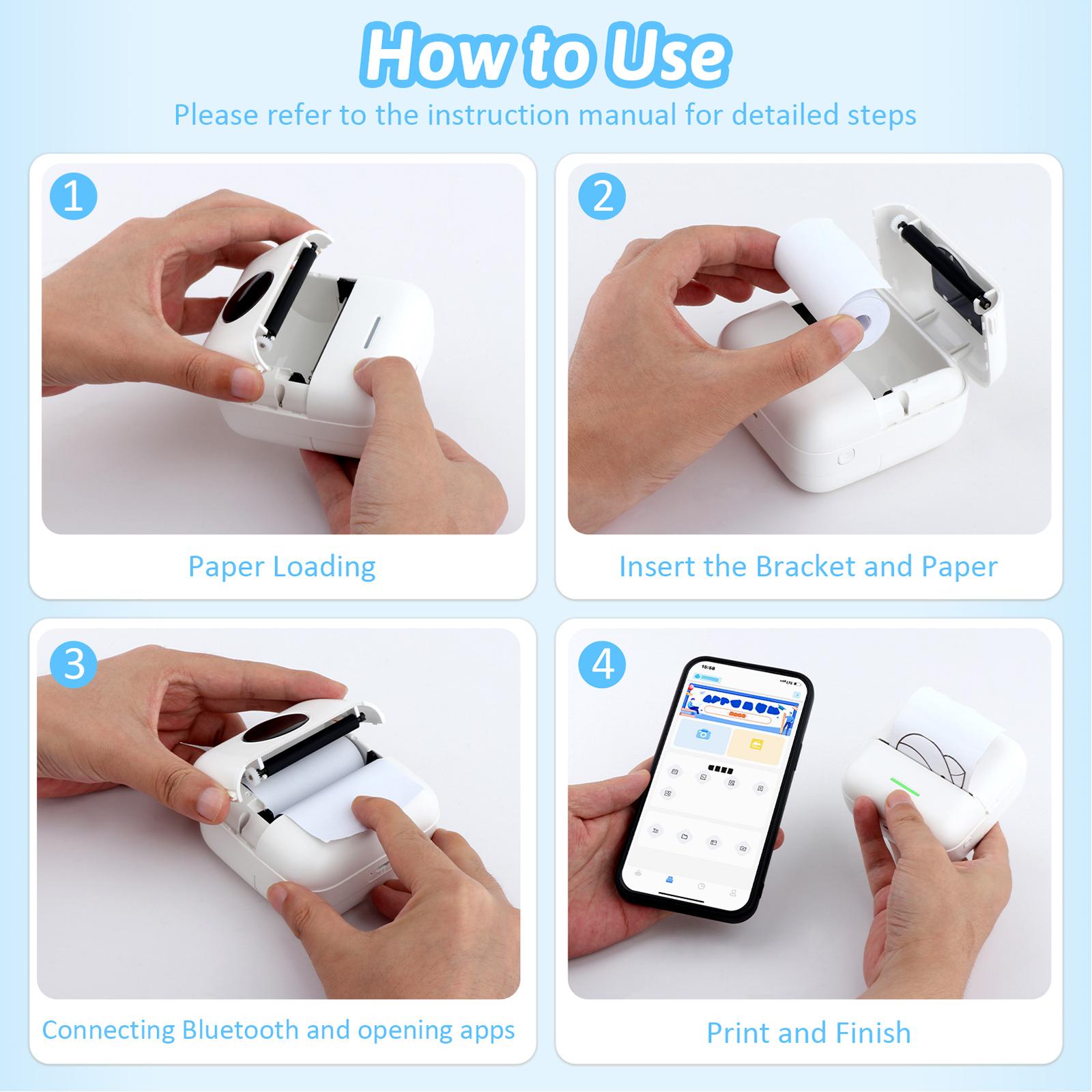 Draagbare thermische printer m - Printer Paper recensie en prijs