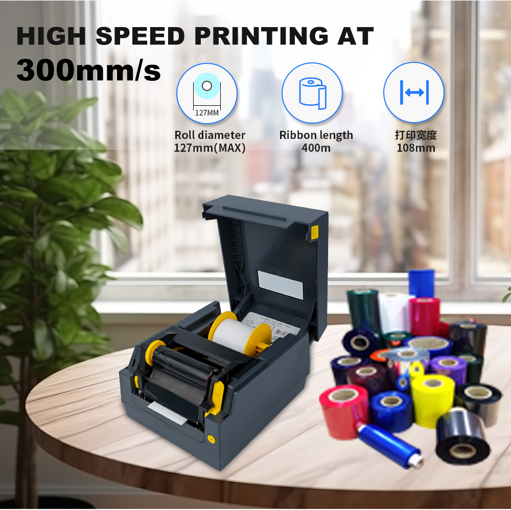 110mm Thermische Transfer Labe - Barcode Printer recensie en prijs