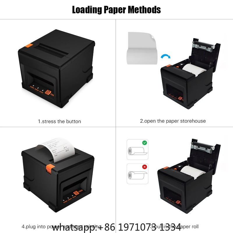 【POS-8360】80mm USB+LAN-bonprin - Receipt Printer recensie en prijs