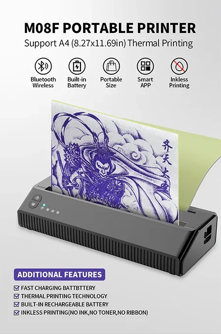 MHT-P8008 thermische tattoo tr - Thermal Printer recensie en prijs
