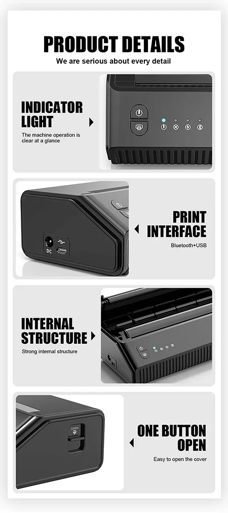 MHT-P8008 thermische tattoo tr - Thermal Printer recensie en prijs